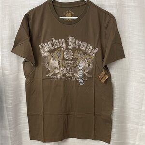 Lucky Brand Graphic Tee Men’s Medium NWT